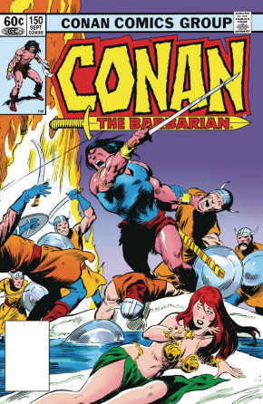 CONAN THE BARBARIAN THE ORIGINAL COMICS OMNIBUS VOLUME 6 HARDCOVER JOHN BUSCEMA COVER