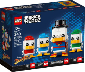 LEGO BRICKHEADZ 40477 SCROOGE MCDUCK, HUEY, DEWEY AND LOUIE