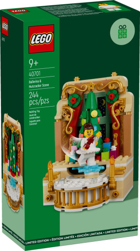 LEGO CHRISTMAS 40701 BALLERINA AND NUTCRACKER SCENE