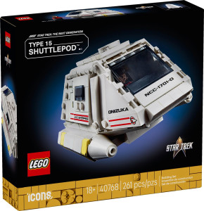 LEGO IDEAS 40768 STAR TREK TYPE-15 SHUTTLEPOD