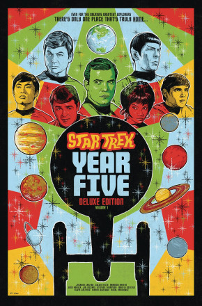 STAR TREK YEAR FIVE DELUXE EDITION VOLUME 1 HARDCOVER