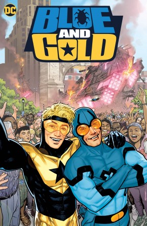 BLUE AND GOLD GRAPHIC NOVEL