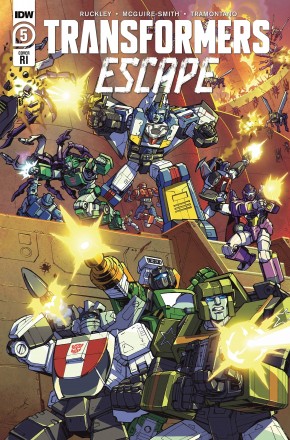 TRANSFORMERS ESCAPE #5 DAN KHANNA 1 IN 10 INCENTIVE VARIANT 