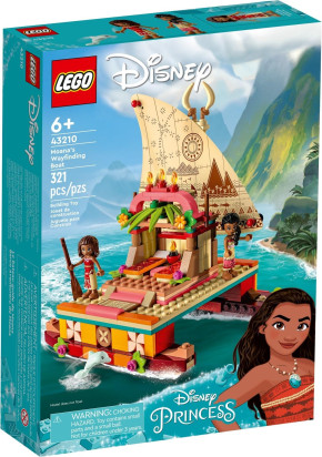 LEGO DISNEY 43210 MOANAS WAYFINDING BOAT