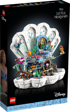 LEGO DISNEY 43225 THE LITTLE MERMAID ROYAL CLAMSHELL
