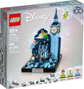 LEGO DISNEY 43232 PETER PAN AND WENDYS FLIGHT OVER LONDON