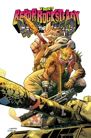 TEENAGE MUTANT NINJA TURTLES BEBOP AND ROCKSTEADY HIT THE ROAD GRAPHIC NOVEL