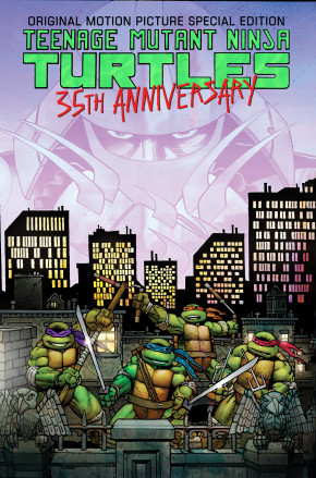 TEENAGE MUTANT NINJA TURTLES ORIGINAL MOTION PICTURE SPECIAL EDITION 35TH ANNIVERSARY GRAPHIC NOVEL