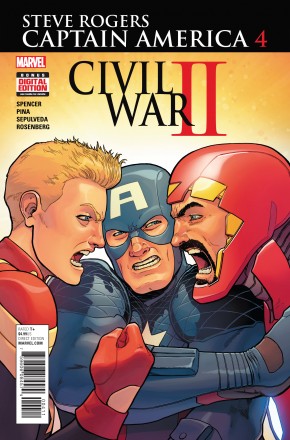 CAPTAIN AMERICA STEVE ROGERS #4 