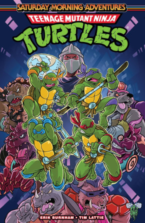 TEENAGE MUTANT NINJA TURTLES SATURDAY MORNING ADVENTURES VOLUME 1 GRAPHIC NOVEL