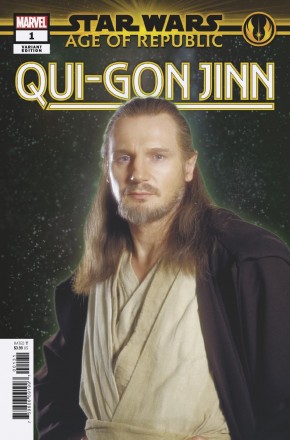 STAR WARS AGE OF REPUBLIC QUI-GON JINN #1 MOVIE 1 IN 10 INCENTIVE VARIANT 