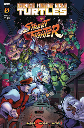 TEENAGE MUTANT NINJA TURTLES VS. STREET FIGHTER #5 