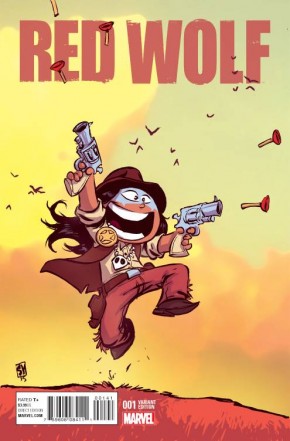 RED WOLF #1 SKOTTIE YOUNG BABY VARIANT COVER