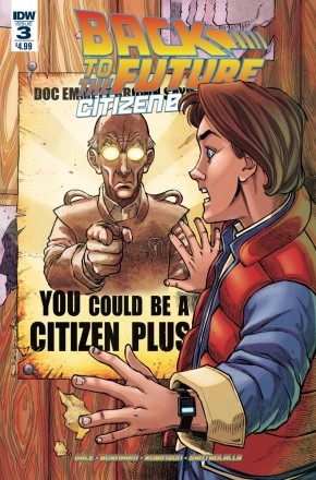 BACK TO THE FUTURE CITIZEN BROWN #3