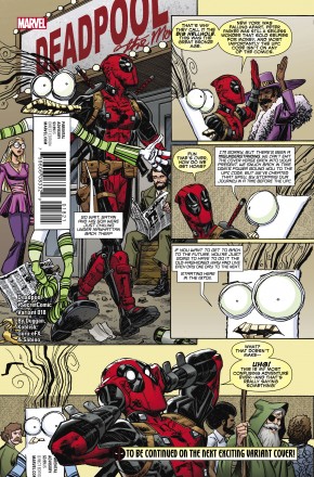 DEADPOOL VOLUME 5 #18 KOBLISH SECRET COMIC VARIANT COVER