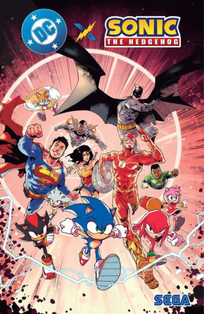 DC X SONIC THE HEDGEHOG GRAPHIC NOVEL