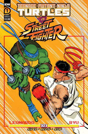 TEENAGE MUTANT NINJA TURTLES VS STREET FIGHTER #1 COVER C REILLY