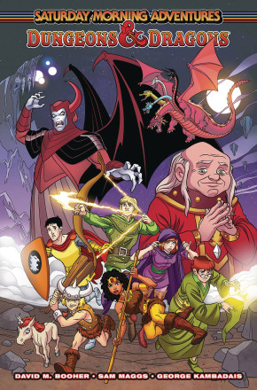 DUNGEONS AND DRAGONS SATURDAY MORNING ADVENTURES GRAPHIC NOVEL