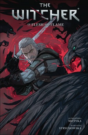 WITCHER VOLUME 4 OF FLESH AND FLAME GRAPHIC NOVEL