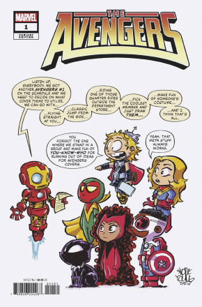 AVENGERS #1 (2023 SERIES) YOUNG VARIANT