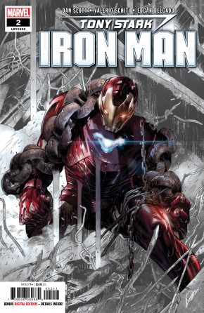 TONY STARK IRON MAN #2 2ND PRINTING