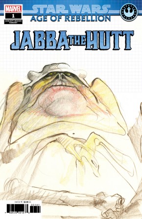 STAR WARS AGE OF REBELLION JABBA THE HUTT #1 CONCEPT VARIANT