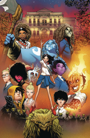 STRANGE ACADEMY OMNIBUS HARDCOVER HUMBERTO RAMOS COVER