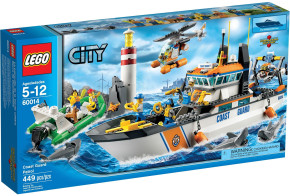 LEGO CITY 60014 COAST GUARD PATROL NOTE: BOX SCUFFS, CORNER DINK