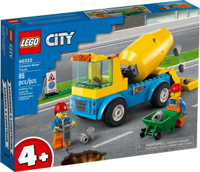 LEGO CITY 60325 CEMENT MIXER TRUCK