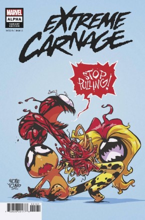 EXTREME CARNAGE ALPHA #1 YOUNG VARIANT