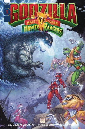 GODZILLA VS MIGHTY MORPHIN POWER RANGERS GRAPHIC NOVEL