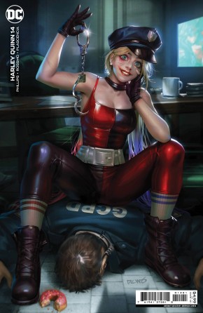 HARLEY QUINN #14 (2021 SERIES) CHEW CARD STOCK VARIANT