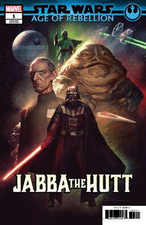 STAR WARS AGE OF REBELLION JABBA THE HUTT #1 PAREL VILLAINS VARIANT