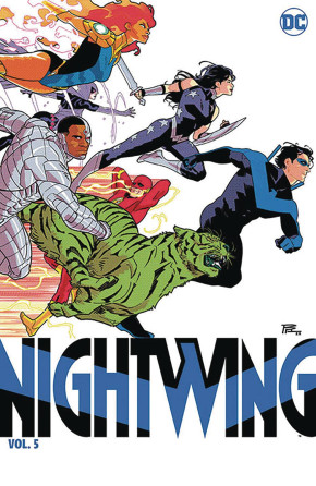 NIGHTWING VOLUME 5 TIME OF THE TITANS HARDCOVER