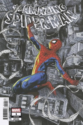 AMAZING SPIDER-MAN #1 (2022 SERIES) CHAREST 1 IN 25 INCENTIVE VARIANT 