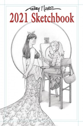 TERRY MOORE 2021 SKETCHBOOK GRAPHIC NOVEL