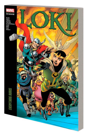 LOKI MODERN ERA EPIC COLLECTION EVERYTHING BURNS GRAPHIC NOVEL