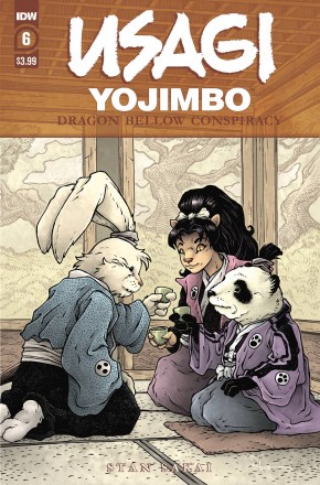 USAGI YOJIMBO DRAGON BELLOW CONSPIRACY #6