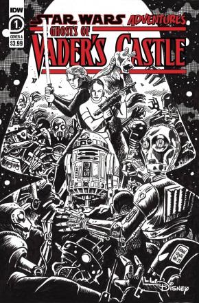 STAR WARS ADVENTURES GHOSTS OF VADERS CASTLE #1 1 IN 10 INCENTIVE VARIANT 