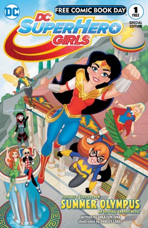 FCBD 2017 DC SUPER HERO GIRLS SUMMER OLYMPUS PREVIEW