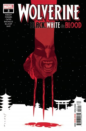 WOLVERINE BLACK WHITE BLOOD #3