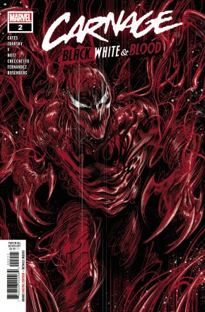 CARNAGE BLACK WHITE AND BLOOD #2