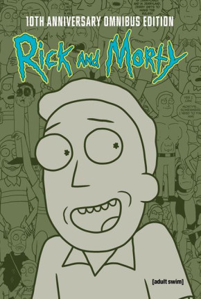 RICK AND MORTY 10TH ANNIVERSARY OMNIBUS VOLUME 5 HARDCOVER