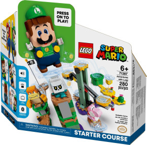 LEGO SUPER MARIO 71387 ADVENTURES WITH LUIGI STARTER COURSE