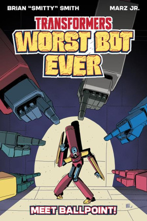 TRANSFORMERS WORST BOT EVER MEET BALLPOINT GRAPHIC NOVEL