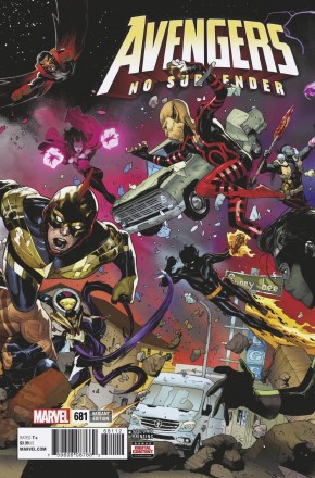 AVENGERS #681 (2016 SERIES) 2ND PRINTING
