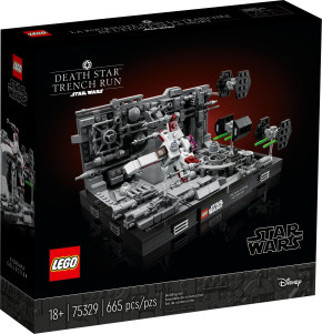 LEGO STAR WARS 75329 DEATH STAR TRENCH RUN DIORAMA
