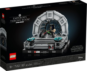 LEGO STAR WARS 75352 EMPERORS THRONE ROOM DIORAMA