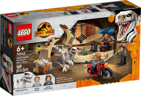 LEGO JURASSIC WORLD 76945 ATROCIRAPTOR DINOSAUR BIKE CHASE