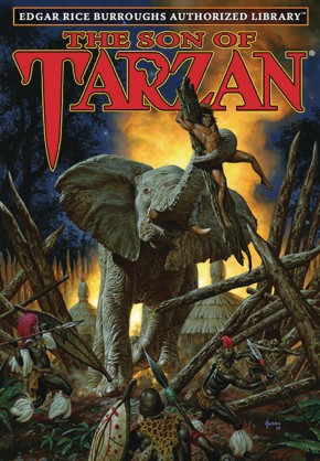 EDGAR RICE BURROUGHS AUTHORIZED LIBRARY EDITION TARZAN VOLUME 4 THE SON OF TARZAN HARDCOVER